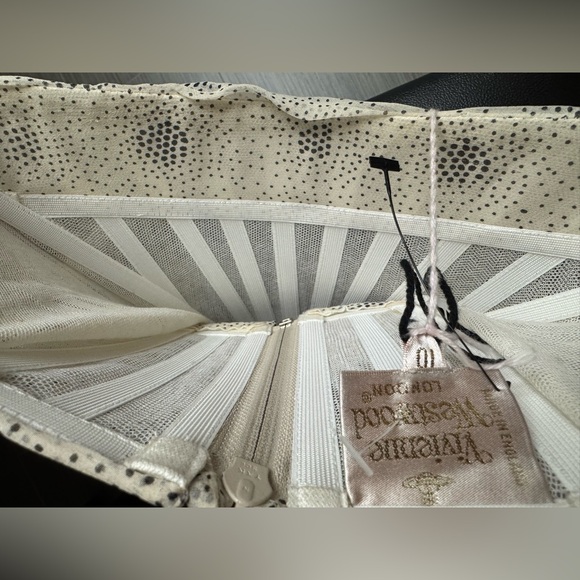 Rare Vivienne Westwood corset crop top Vintage Gold Label - Picture 9 of 16